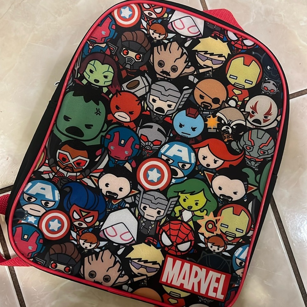 Boys Marvel backpack brand new